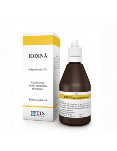 Iodina 10% sol.cut x 60ml, Tis Farmaceutic S.A Bucuresti