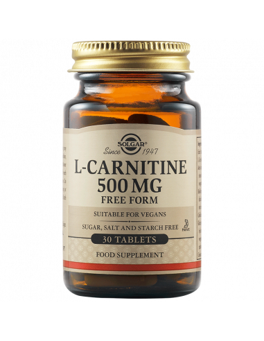L-Carnitine 500mg, 30 tablete