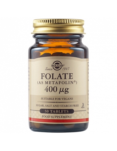 Folate 400mcg x 50 tab