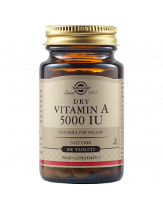 Dry Vitamina A 5000IU, 100 tablete