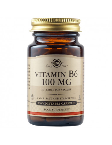 Vitamina B6 100mg, 100 capsule