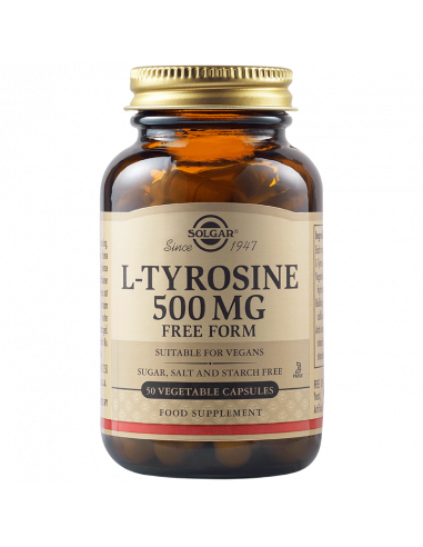 L-Tyrosine 500mg, 50 capsule