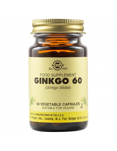 Super Ginkgo 60mg, 60 capsule