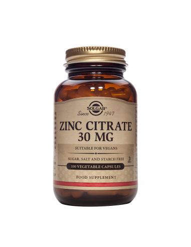 Zinc Citrate 30mg, 100 capsule