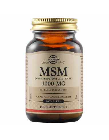 MSM 1000mg, 60 tablete