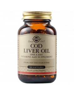 Cod Liver Oil, 100 capsule