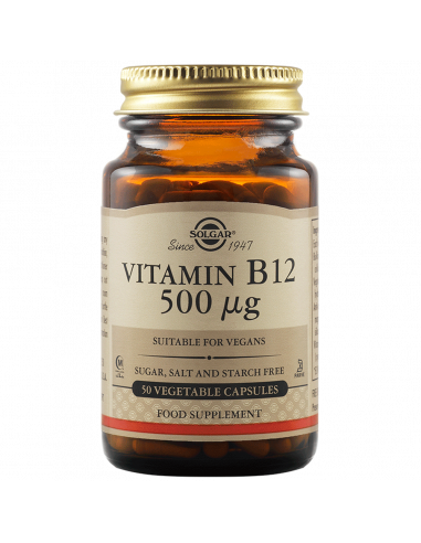 Vitamina B12 500mcg, 50 capsule