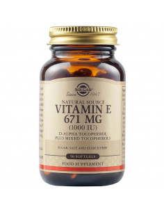 Vitamina E Mixed 1000IU, 50 capsule