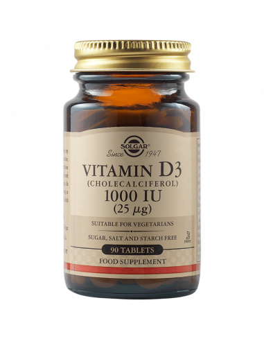 Vitamina D3 1000IU, 90 tablete