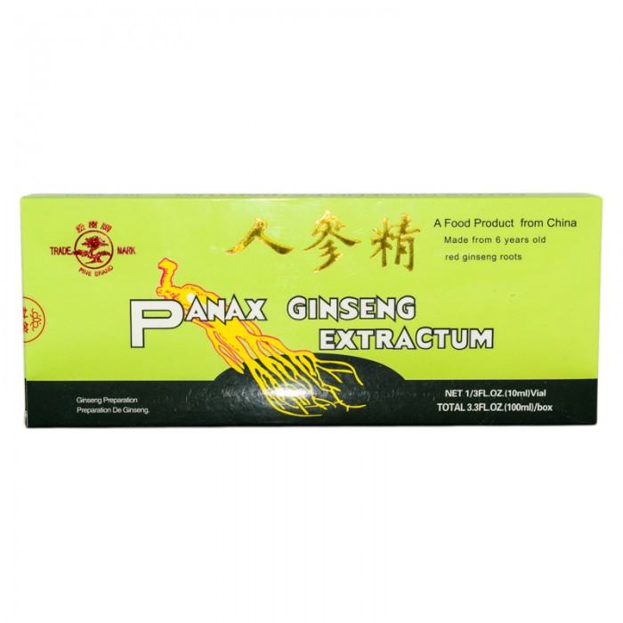 Panax ginseng fiole x 10