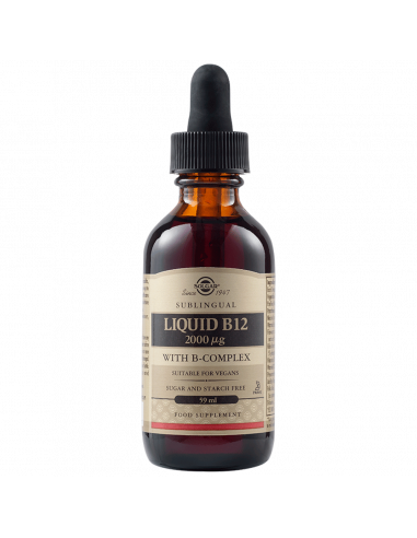 Vitamina B12 B-Complex 2000mcg, 59ml