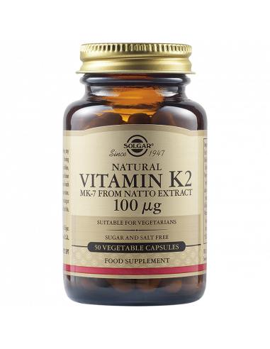Vitamina K2 100mcg, 50 capsule