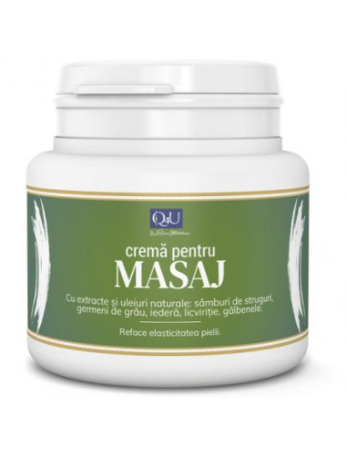 Crema pentru masaj Q4U – 500 ml