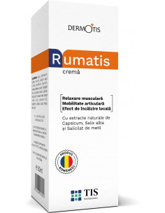 Rumatis Cremă Relaxantă / antiinflamatoare 50 ml (Dermotis)