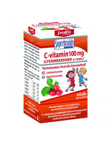 JutaVit C-Vitamin 100 mg Kids & Family — 60...