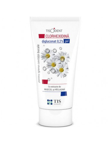 Tisodent gel clorhexidină 50 ml