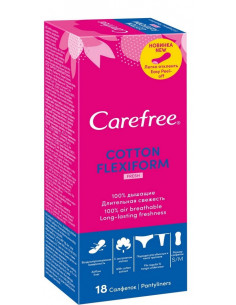 Carefree Flexiform Daily panty liner 18 bucăți