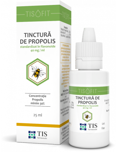 Tisofit – Tinctură de Propolis 30 % (25 ml)
