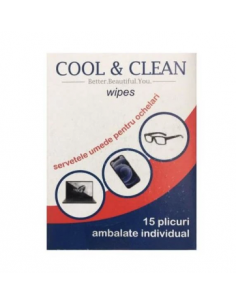 Monuk Șervețele pentru ochelari x 15 bucăți