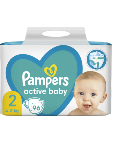 Pampers Active Baby – scutece mărimea 2 (4-8...