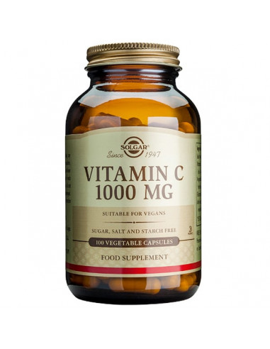 Solgar Vitamin C 1000 mg, 100 capsule vegetale