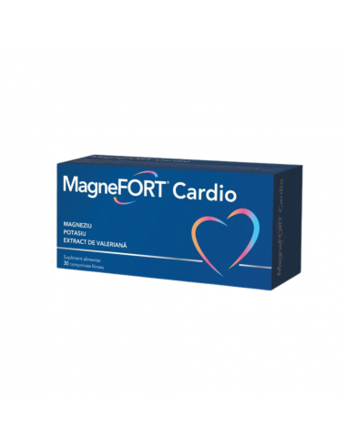 MagneFort Cardio, 30 comprimate filmate
