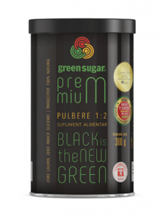 Green Sugar Premium 1:2 pulbere, 300 g