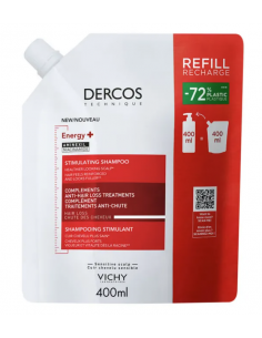 Vichy Dercos Energy+ Aminexil Shampoo Refill 400 ml