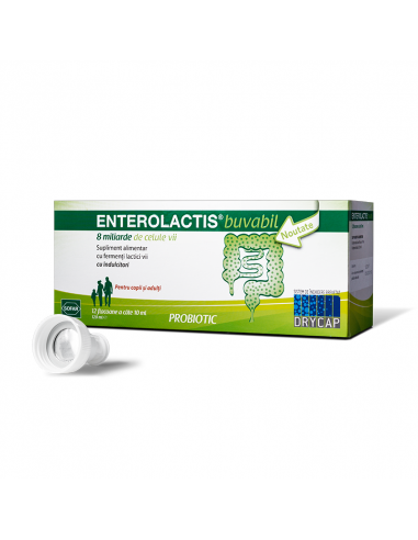 Enterolactis buvabil 10 ml × 12 flacoane