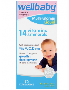 Wellbaby Multi-Vitamin Liquid, 150 ml – Vitabiotics
