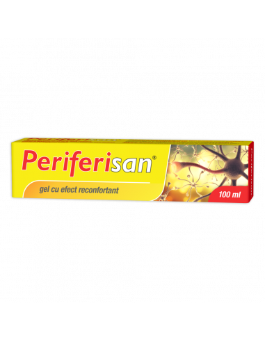 Periferisan Gel cu efect de încălzire pentru spate și umeri 100 ml