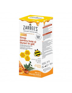 Zarbee’s Sirop pentru tuse & gât (Cough & Throat Syrup)...