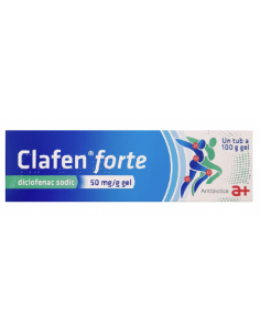 Clafen Forte gel 50 mg/g, 100 g