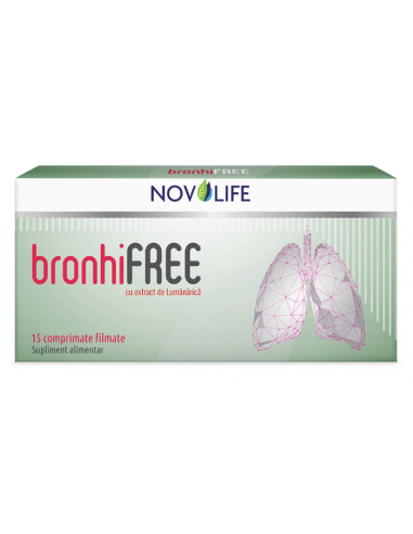 BronhiFREE 15 comprimate filmate