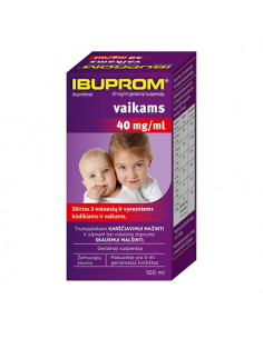 Ibuprom Copii 40 mg/ml – suspensie orală 100 ml