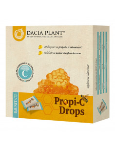 Propi-C dropsuri cu propolis și vitamina C – 20 buc