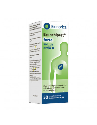 Bronchipret Forte soluție orală 50 ml