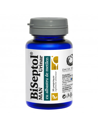 Biseptol Urinar Man – 30 comprimate