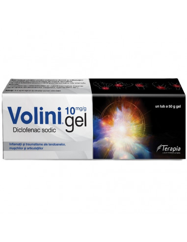 Volini Gel 10 mg/g – 50 g, Terapia SA
