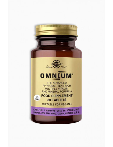 Solgar Omnium – 30 tablete