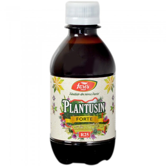 Sirop Plantusin Forte, 250ml, Fares