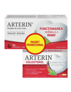 Pachet Arterin Colesterol 90 comprimate + Arterin 90...