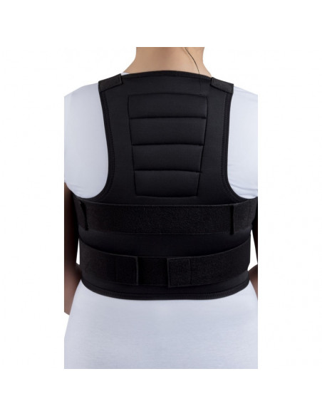 Corset toracic black ARC421 L