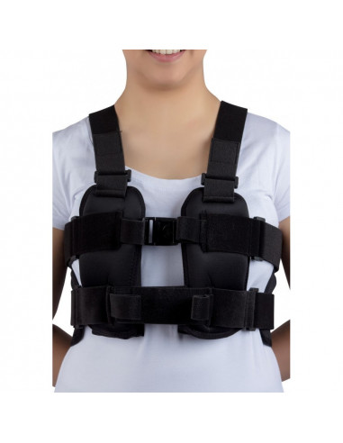 Corset toracic black ARC421 L