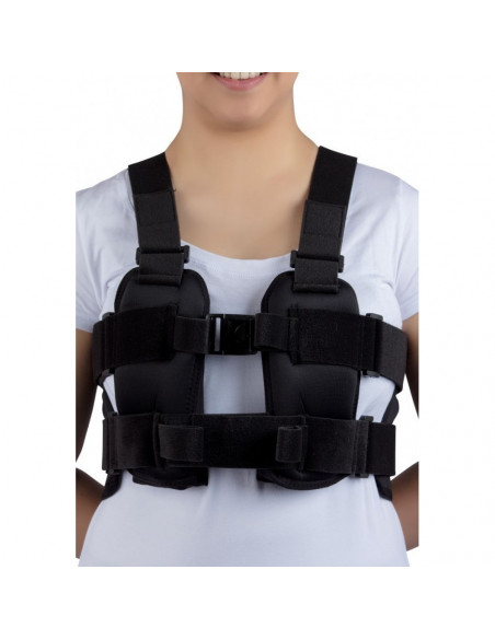 Corset toracic black ARC421 L