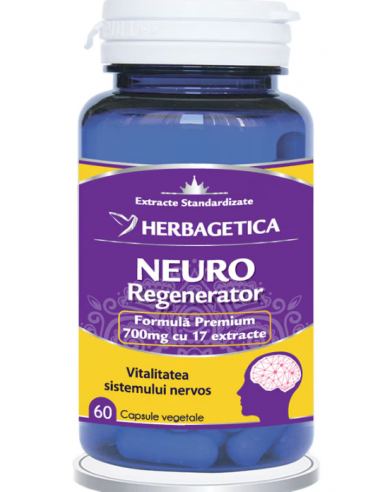 Herbagetica Neuro Regenerator x 60 capsule