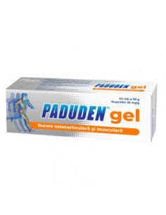 Paduden 50mg/g gel x 50g