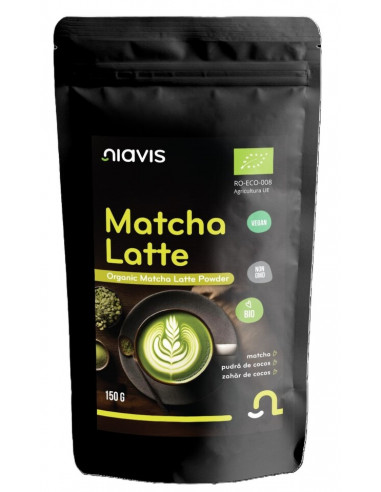 Niavis Matcha Latte Pulbere Ecologică / BIO 150 g