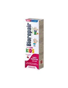 Biorepair Junior 0–6 ani căpșuni, pastă de dinți 50 ml