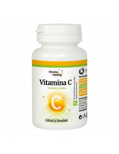 Vitamina C cu cătină și amalaki 60 cpr masticabile